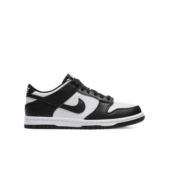 NEW NIKE kids dunk low panda sneakers in white/black-white - Picture 2 of 10